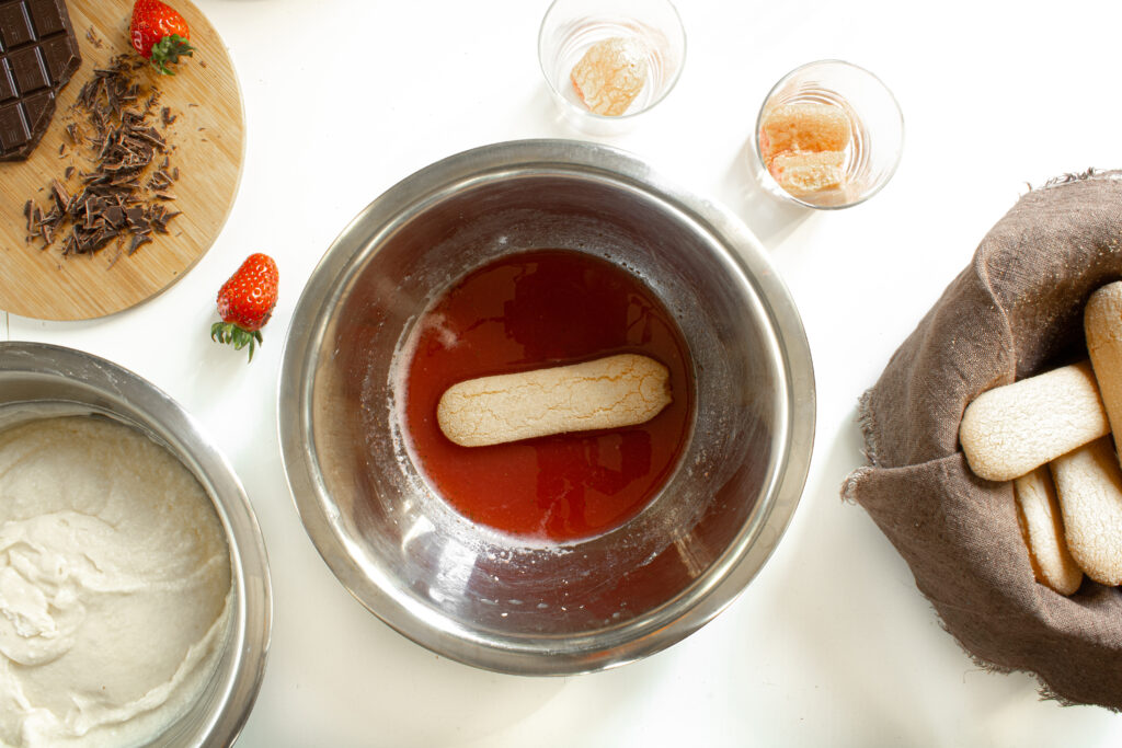 tiramisù alle fragole